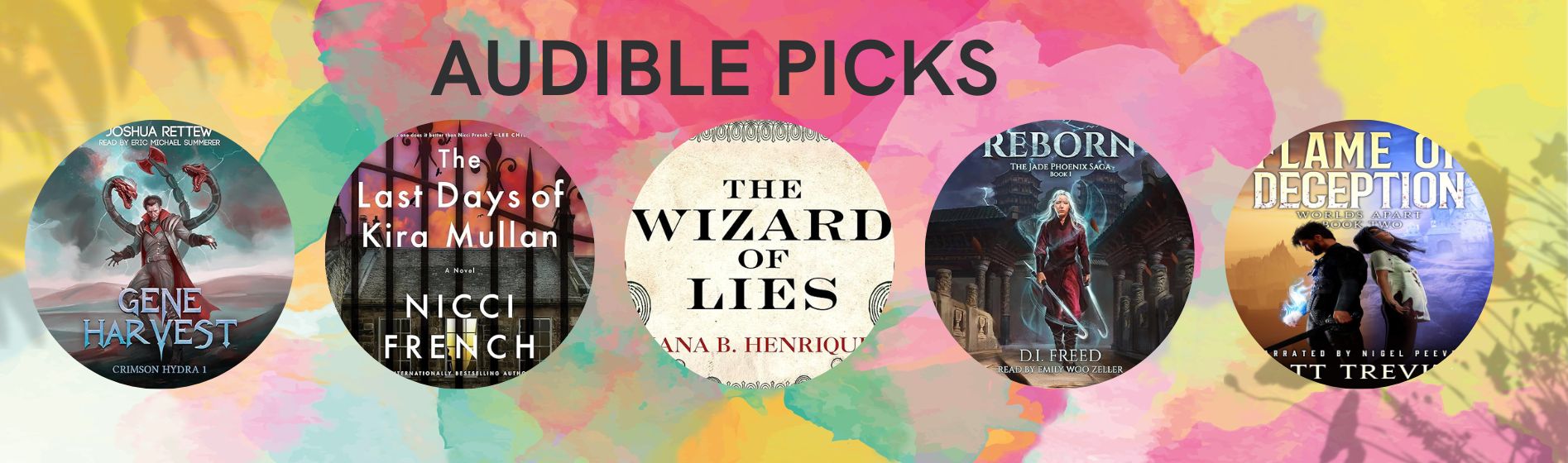 Audible Picks March 26, 2025