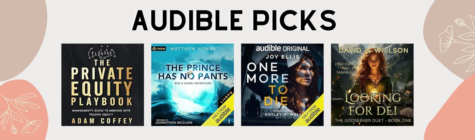 Audible Picks August 21, 2024