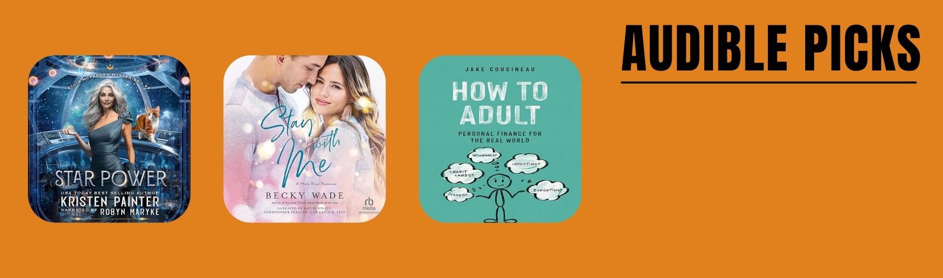 Audible Picks April 2, 2025