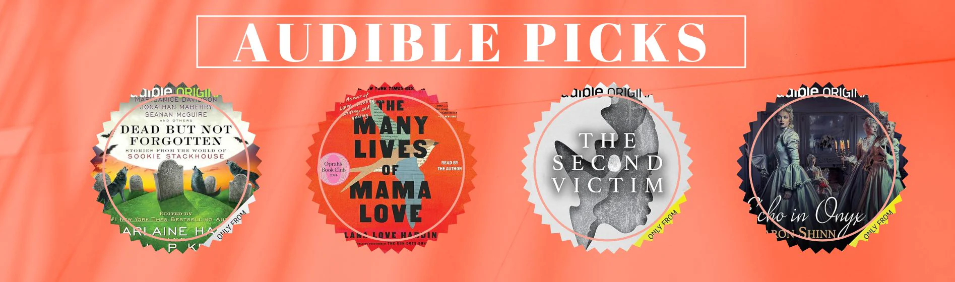 Audible Picks April 9, 2025