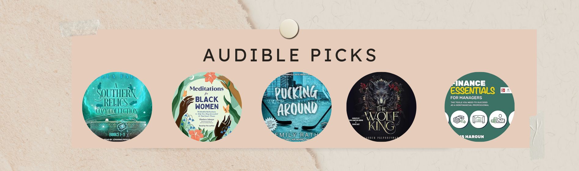 Audible Picks July 30, 2025