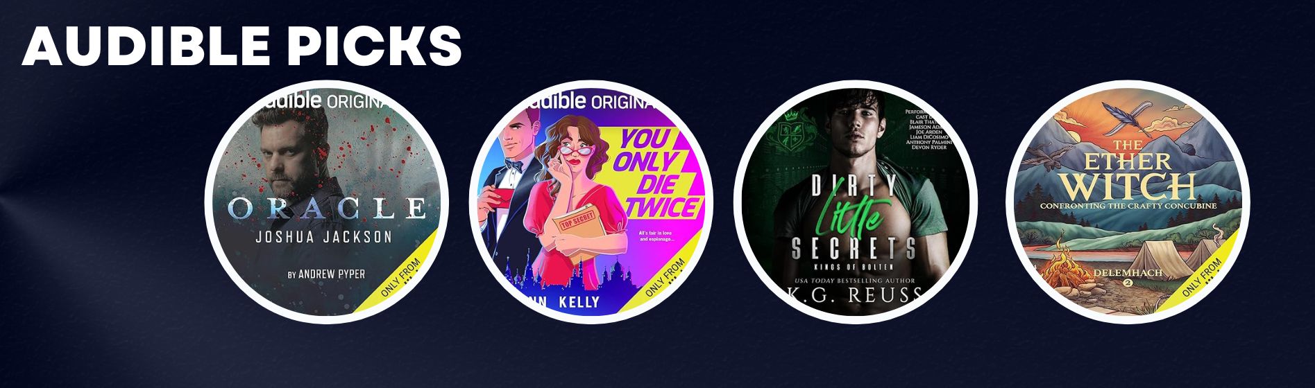 Audible Picks October 8, 2025