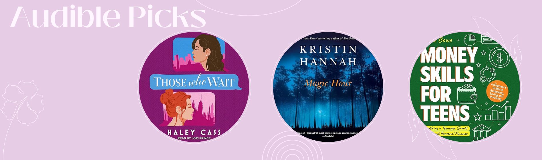 Audible Picks October 1, 2025