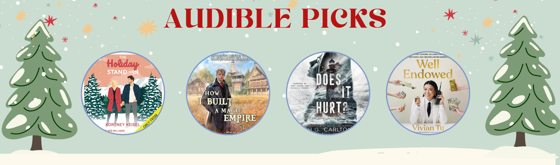 Audible Picks December 24, 2025