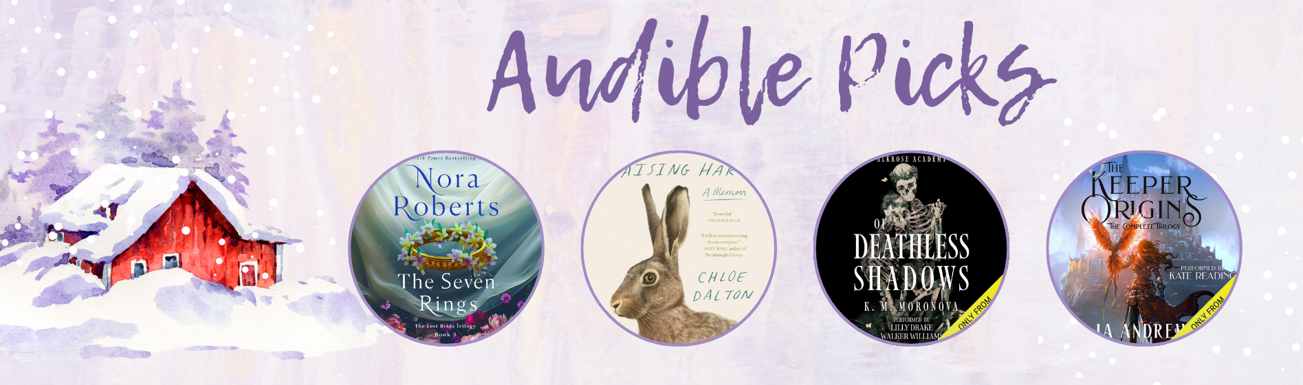 Audible Picks December 3, 2025