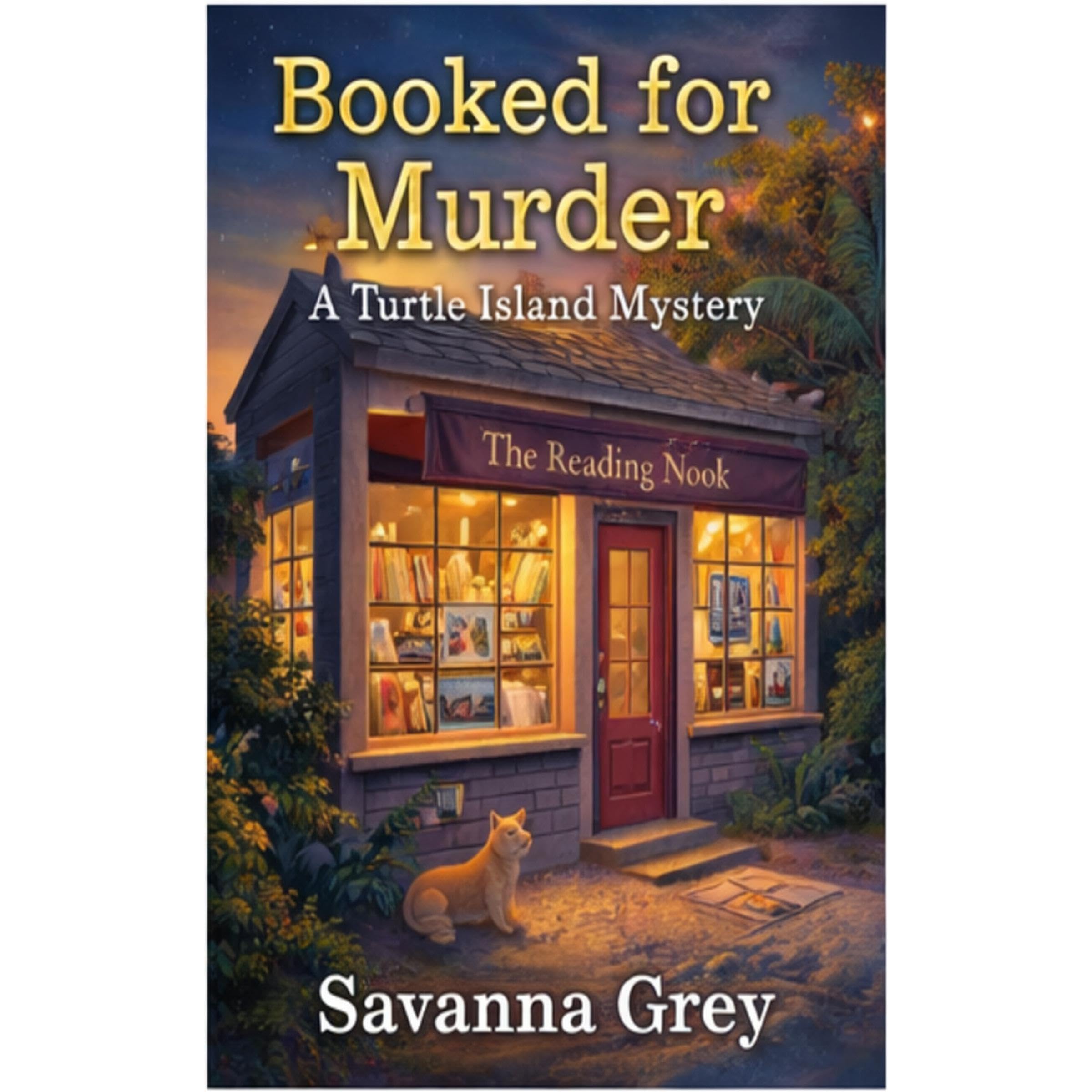 Booked For Murder (Turtle Island Mysteries Book 1)