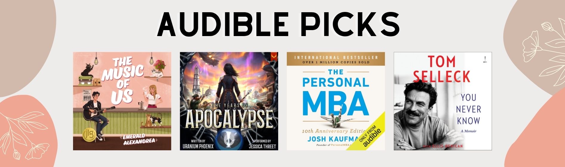 Audible Picks July 8, 2026